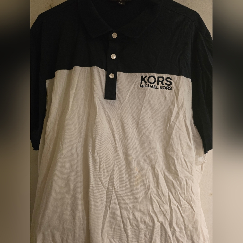 Michael Kors xl blue/white cross color nwot - Picture 1 of 4